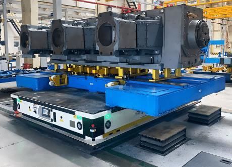 Транспортная AGV - Jinan Gradin Machinery Co., Ltd. - для трансфера пациента / для загрузки / для подъема
