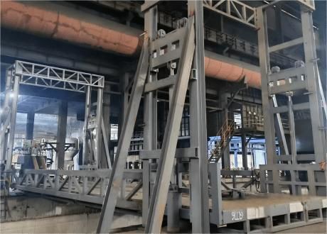 Подъемный стол со стойкой - SJD36.0-4.2 - Jinan Gradin Machinery Co., Ltd. - гидравлический / стационарный / для высоких нагрузок