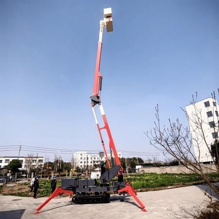 Гусеничный подъемник-паук - G-X17E - Jinan Gradin Machinery Co., Ltd. - электрический / для труднопроходимых участков местности