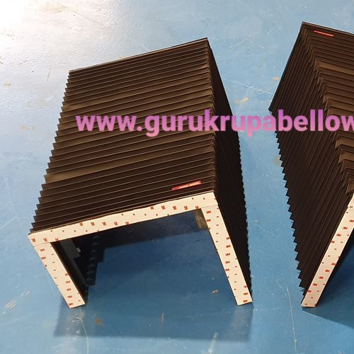 Прямоугольный защитный сильфон - GURUKRUPA BELLOWS PRIVATE LIMITED - из пластмассы / «гармошкой» / термостойкий