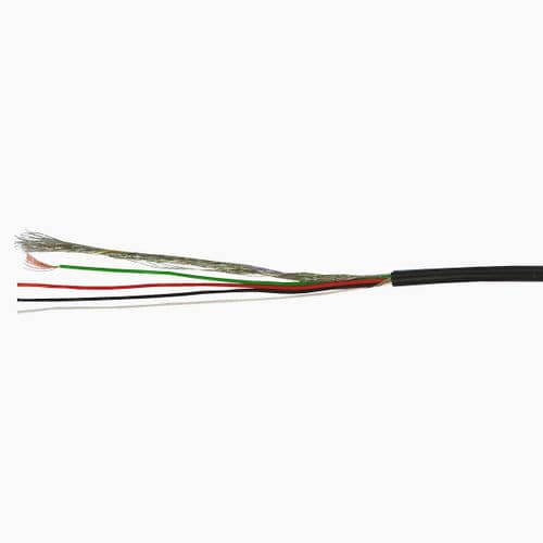 Электрический кабель для передачи данных - MESC-4x005-PVC xm - ME-Messsysteme GmbH - многопроволочный / для датчика / с оболочкой из ПВХ