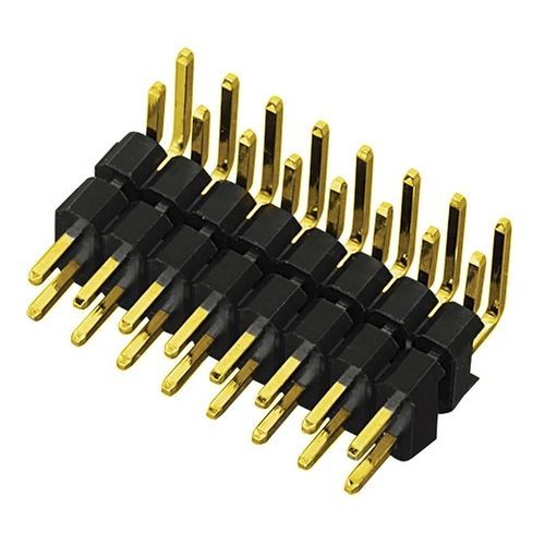 Штыревой разъем наружная резьба - L208XX-XX0XXXXX - Dongguan Lianda Precision Products Co. Ltd - двухрядный / 2,54 мм (0,100 дюймов)
