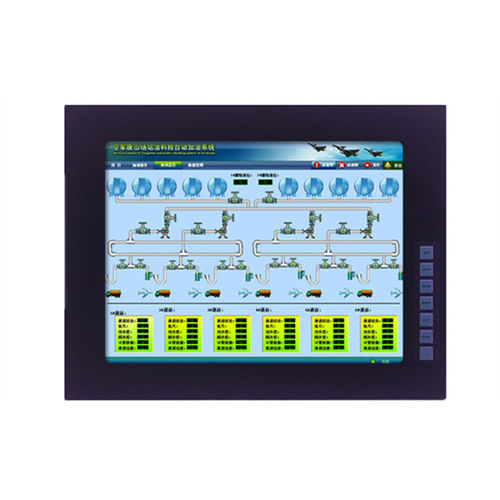 Монитор LCD - FPM-6104 - Luchengtech Co., Ltd. - с резистивным сенсорным экраном / 10,4" / 800x600