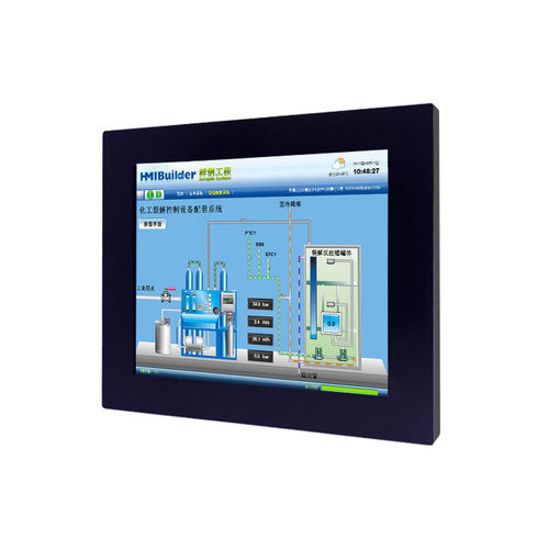 Панельный ПК ЖК-монитор - TPC-8121S - Luchengtech Co., Ltd. - TFT LCD / с резистивным сенсорным экраном / 12"