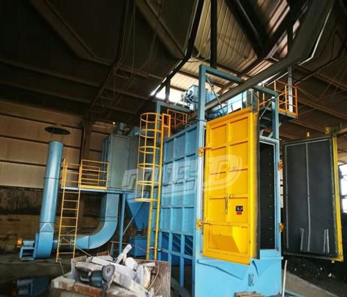 Дробеструйный аппарат с крюком - AT - Qingdao Ted Machinery - для металла