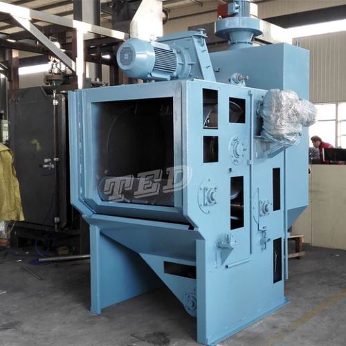 Ленточный дробеструйный аппарат - MT/AT - Qingdao Ted Machinery - для металла / компактный