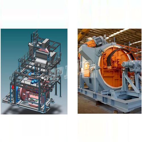 Дробеструйный аппарат с ручным управлением - Qingdao Ted Machinery - для металла / автоматический / непрерывного действия