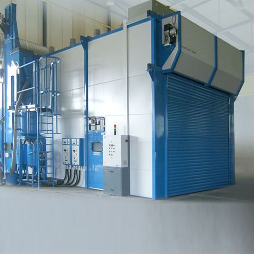 Вакуумная кабина пескоструйной обработки - TED  - Qingdao Ted Machinery - автоматическая / с конвейером