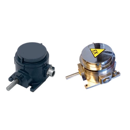 Взрывозащищенный концевой выключатель - Explosion-Proof Rotary Limit Switch Series FRX by B-COMMAND - B-COMMAND GmbH - ротационный / с червячным редуктором / IECEx