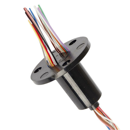 Вращающийся коллектор с капсулой - Miniatur-Schleifringe / Miniature Slip Rings by B-COMMAND  - B-COMMAND GmbH - через Ethernet / USB / для CAN bus