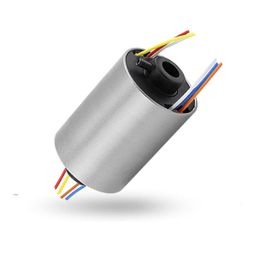 Вращающийся коллектор с проходящим валом - Hohlwellen-Schleifringe / Through-Bore Slip Rings rotarX - B-COMMAND GmbH - для робототехники / для упаковки / для ветрогенератора