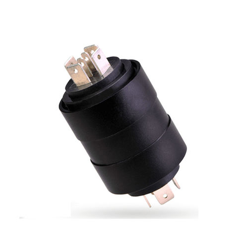 Компактный вращающийся коллектор - Faston-Schleifringe / Faston Slip Rings rotarX by B-COMMAND - B-COMMAND GmbH - для упаковки / для ветрогенератора / для кабельного барабана