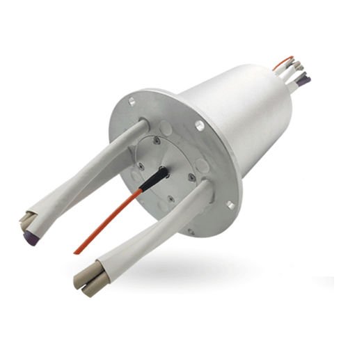 Вращающийся коллектор оптоволокна - FORJ Lichtwellenleiter Schleifringe / Fiber Optic Slip Rings - B-COMMAND GmbH - гибридный / для медицинского оборудования / для антенны радаров