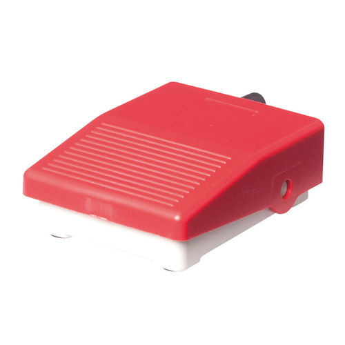 Миниатюрный педальный переключатель - Miniatur Fußschalter grau-rot - B-COMMAND GmbH - управляющий / электрический / 1 педаль