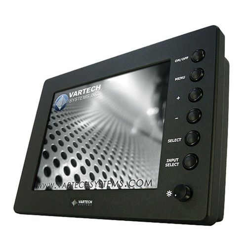 Панельный ПК ЖК-монитор - VarTech Systems - с резистивным сенсорным экраном / 15,6" / 12"