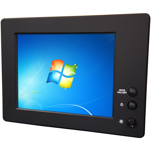 Монитор LCD - ALL-WEATHER series - VarTech Systems - с резистивным сенсорным экраном / промышленный / для защиты