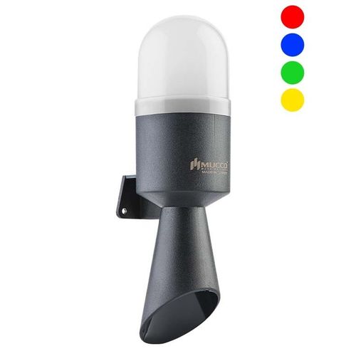 Аварийный клаксон с настенным монтажом - SNT-B72-RGB - MUCCO  Warning Lights - со светодиодным индикатором / с мигающим индикатором / устойчивый к атмосферным воздействиям