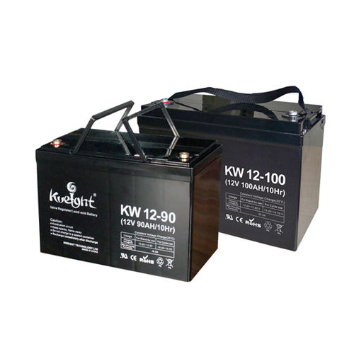 Свинцово-кислотный аккумулятор - KW series - ShenZhen Kweight Technology CO.,LTD - прямоугольный / 12 В / с рекомбинацией газа