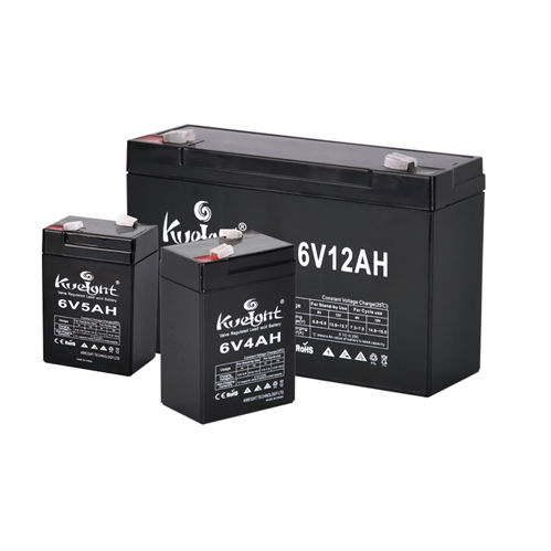 Свинцово-кислотный аккумулятор - KW series - ShenZhen Kweight Technology CO.,LTD - прямоугольный / 6 V / с рекомбинацией газа