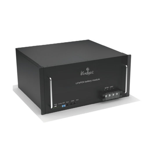 Аккумуляторный модуль LiFePO4 - PVE 48100 - ShenZhen Kweight Technology CO.,LTD - прямоугольный / 48 В / для монтажа в стойку
