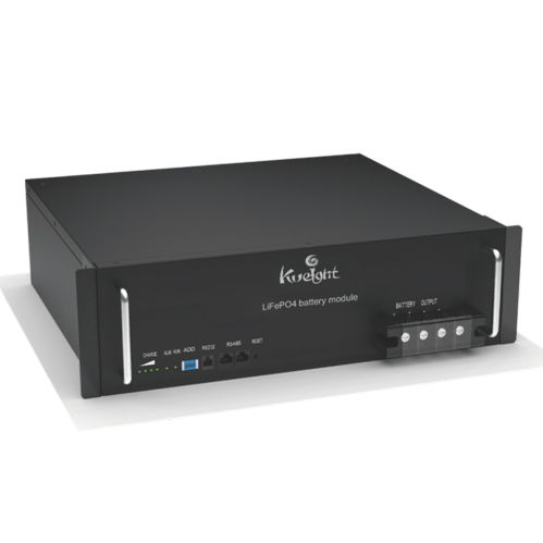 Аккумуляторный модуль LiFePO4 - PVE 4850 - ShenZhen Kweight Technology CO.,LTD - модульный / 48 В / для монтажа в стойку
