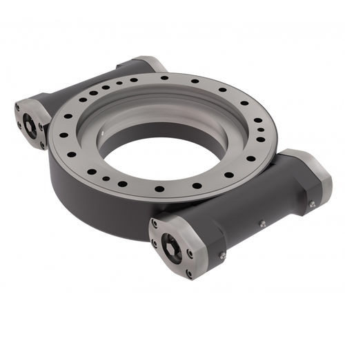 Поворотный привод со шнеком - XUZHOU FENGHE SLEWING BEARING CO.,LTD - с опорно-поворотным устройством / для солнечного трекера / компактный