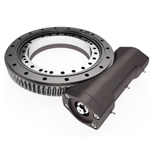 Поворотный привод с опорно-поворотным устройством - XUZHOU FENGHE SLEWING BEARING CO.,LTD - одиночный / компактный / по индивидуальному заказу