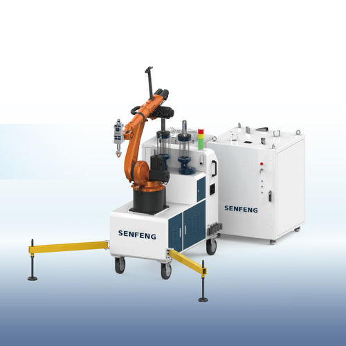 Роботизированная машина для нанесения покрытий - SFMR02 - Jinan Senfeng Laser Technology Co. Ltd. - для авиационно-космической промышленности / для форм