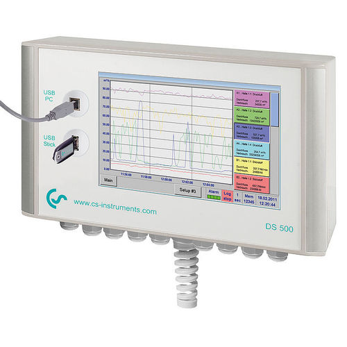 Устройство сбора данных без бумаги - DS 500 - CS Instruments GmbH & Co. KG - для сбора данных / Ethernet