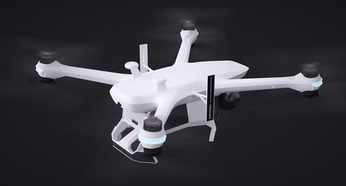 Беспилотник для обнаружения газов - Skeyetech E2 - Azur Drones  - квадрокоптер / для контроля / для наблюдения