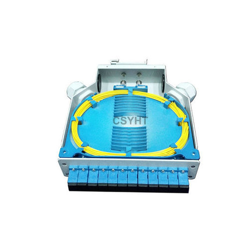 Соединительная коробка на DIN-рейке - DIN-00 - Shenzhen YHT Broadband Equipment Co., Ltd. - из пластика / из алюминия / для оптоволокна