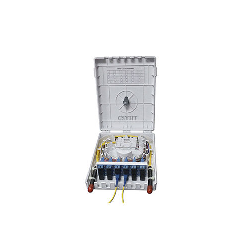 Соединительная коробка из ABS - BR24 - Shenzhen YHT Broadband Equipment Co., Ltd. - настенная / из стали / для оптоволокна