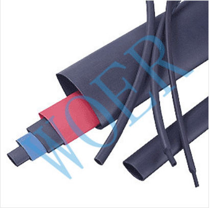 Термоусадочная оболочка - SBRS-(2X)G - SHENZHEN WOER HEAT-SHRINKABLE MATERIAL CO.,LTD - трубчатая / с двойной стенкой