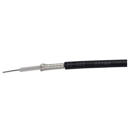 Электрический кабель РЧ - RG223U - Jiangsu Elesun Cable Co., Ltd. - коаксиальный / ЛВС / изолированный