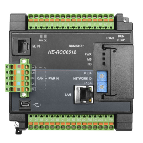 Компактный программируемый логический контроллер - HE-RCC6512 - Horner Tianjin Automation Technology Ltd - встроенный / на DIN-рейке / бокс