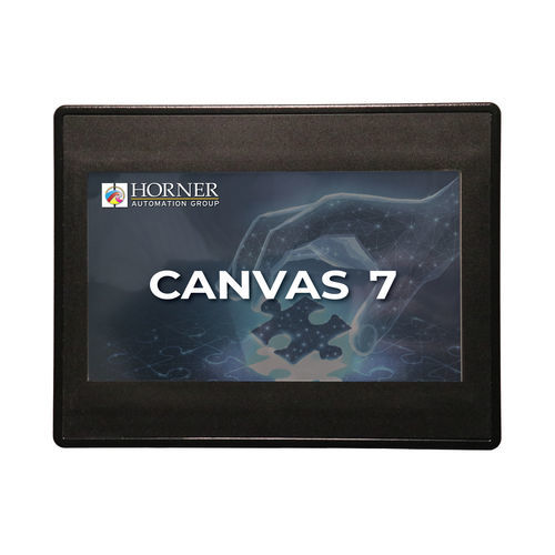 HMI с сенсорным экраном - Canvas 7 - Horner Tianjin Automation Technology Ltd - на DIN-рейке / 800x480 / TFT LCD