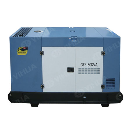 Дизельная генераторная установка - LOVOL Series - Fujian Yihua Electrical Machinery Co., Ltd. - монофазовая / в контейнере / 50 Гц