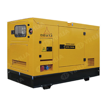 Дизельная генераторная установка - DEUTZ - Fujian Yihua Electrical Machinery Co., Ltd. - монофазовая / в контейнере / 50 Гц