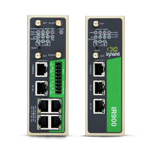 Маршрутизатор M2M - InRouter900 - InHand Networks - секционный / 4G / Ethernet