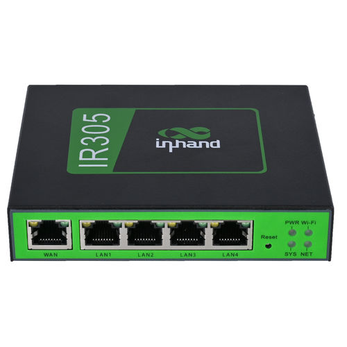 Промышленный маршрутизатор - IR305 - InHand Networks - для телекоммуникации / секционный / беспроводной