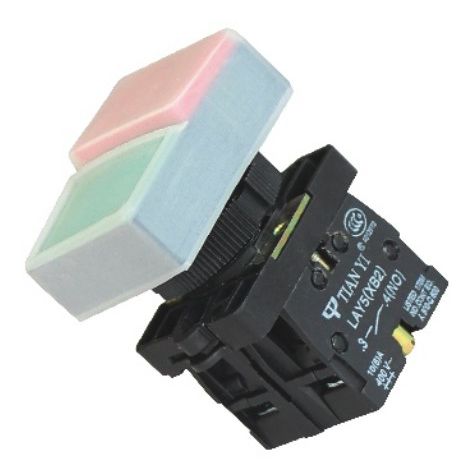 Пусковая кнопка вкл./выкл. - LAY5 series - Shanghai Tianyi Electric Co., Ltd. - водонепроницаемая / крепление на панели / со световым индикатором
