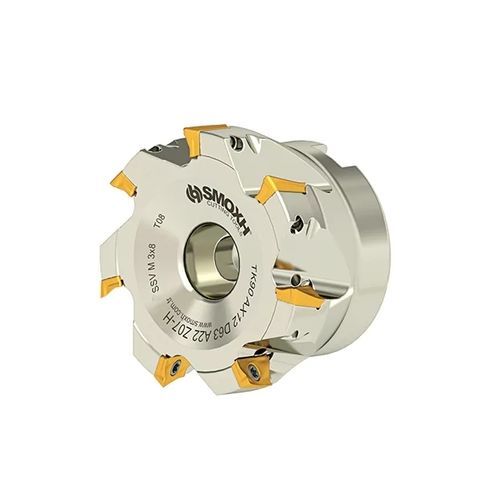Фрезер два размера - TK90 AX12 D63 A22 Z07-H - SMOXH CUTTING TOOLS - радиусная обработка углов / с угловым радиусом / с индексируемыми пластинами