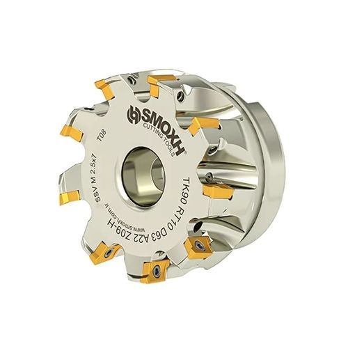 Фрезер два размера - TK90 RT10 D63 A22 Z09-H - SMOXH CUTTING TOOLS - радиусная обработка углов / с угловым радиусом / со сменными панелями