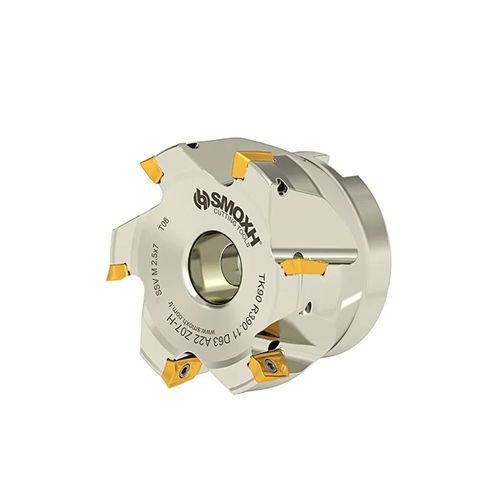 Фрезер со сменными панелями - TK90 R390.18 D63 A27 Z07-H - SMOXH CUTTING TOOLS - два размера / радиусная обработка углов / с угловым радиусом