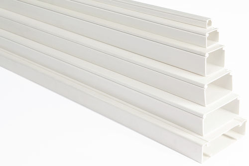 Кабельный лоток - CABLE TRUNKING SYSTEMS - courbi - из ПВХ / жесткий / огнестойкий