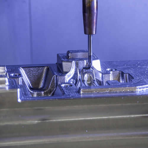 Механическая обработка фрезерование алюминий - 5D machining - MASAM - сталь / нержавеющая сталь / никелевое