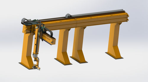 Робот с рамой - RLV series - JIANGSU YAWEI MACHINE TOOL - 3 оси / для резки