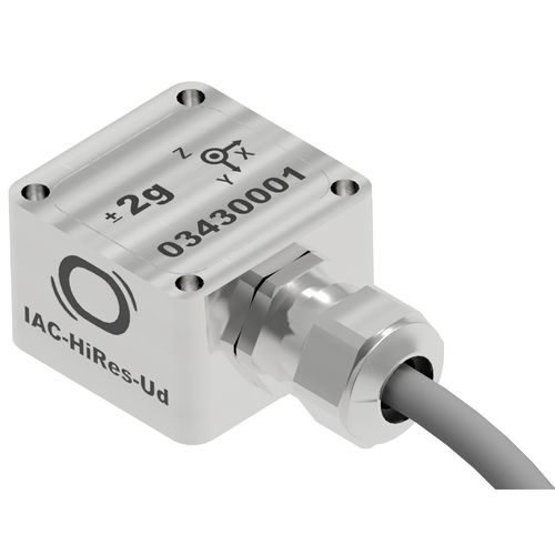 Акселерометр 2 оси - IAC-Hires-Ud - Micromega Dynamics - 1 ось / 3 оси / емкостный