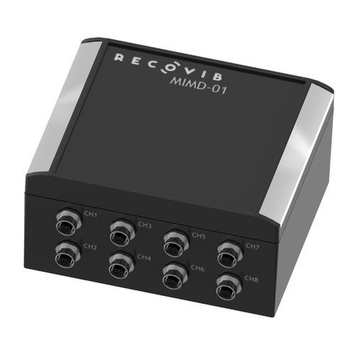 Устройство наблюдения вибрации - Recovib Monitor 8 - Micromega Dynamics - состояния станка / для измерения температуры / для защиты
