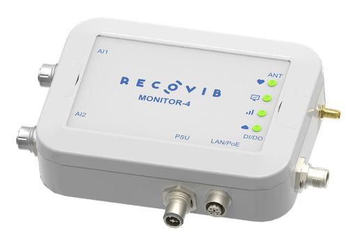 Устройство наблюдения вибрации - Recovib.Monitor 4 - Micromega Dynamics - состояния станка / для измерения температуры / для защиты